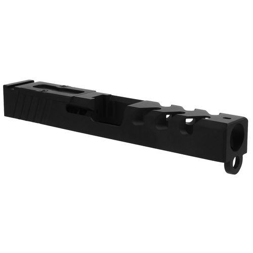 TacFire GLKSL23 Glock 23 Compatible Gen3 Slide RMR Cuts with Cover Plates Black TacFire GLKSL23 Glock 23 Compatible Gen3 Slide RMR Cuts with Cover Plates Black