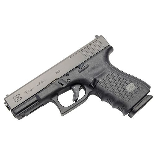 PG1950203MOS GLOCK 19 MOS 9mm Modular Optic System 15+1 Pistol