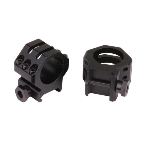 Blackhawk Six-Hole Tactical Rings with Picatinny Rail 1" Med