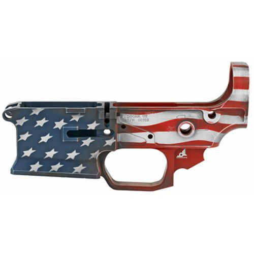 Sharps Bros Livewire Gen 2 AR15 Stripped Lower Receiver American Flag Cerakote