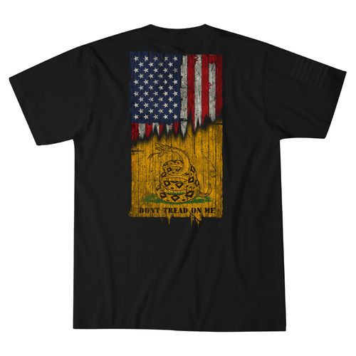 Howitzer Battle Torn Tee Black