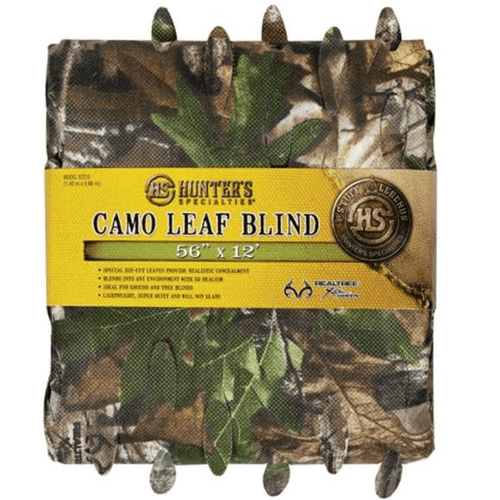 Hunters Specialties Camo Leaf Blind 12' Realtree Xtra Green