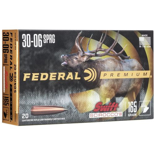 Federal 30-06 Swift Scirocco II 165gr - 20rd