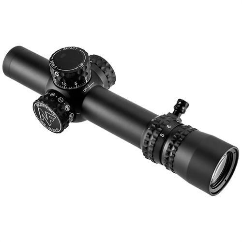 Nightforce NX8 1-8x24mm F1 - ZeroStop - .2mrad Capped Windage PTL FC-Mil