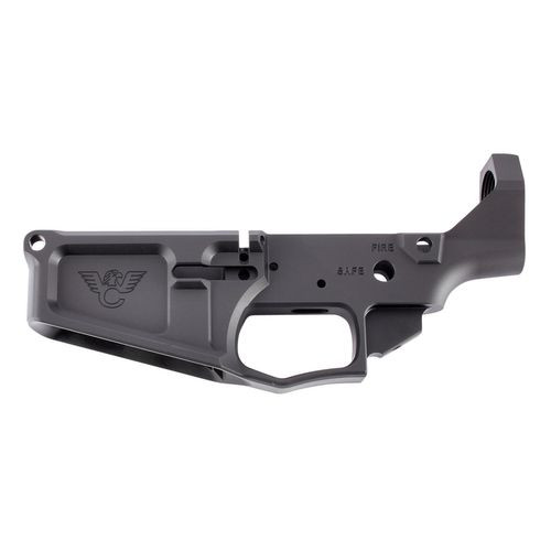 Wilson Combat TRLOWERBIL10ANO Billet Lower Receiver  7075-T6 Aluminum Black Anodized for AR-10