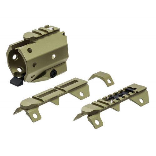 Strike GRIDLOKSIGHTSFDE GridLok Sight and Rail Attachments Flat Dark Earth