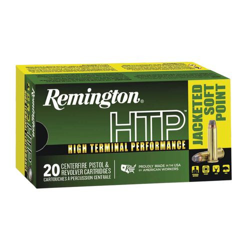 Remington Ammunition 23000 HTP  41 Rem Mag 210 gr Jacketed Soft Point (JSP) 20 Bx/ 25 Cs