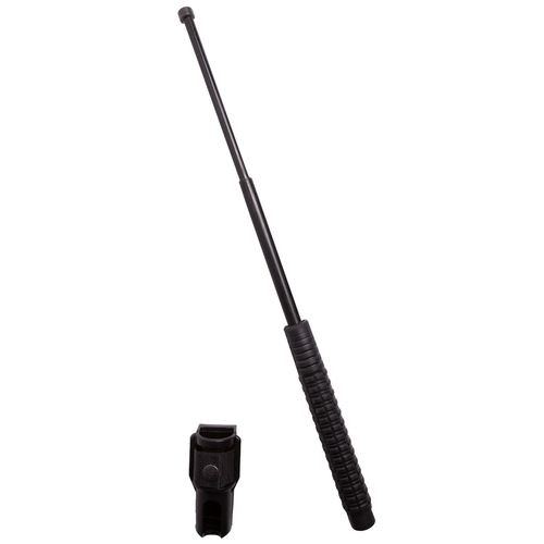 Uzi Accessories UZIEXB21 Law Enforcement Expandable Baton 8.25"-21" Hardened Steel Black