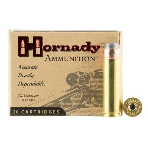 Hornady 9252 Custom  500 S&W Mag 500 gr XTP Flat Point 20 Bx/ 10 Cs