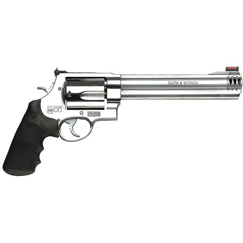 Smith & Wesson 163501 500  500 S&W 5rd 8.38" Stainless Stainless Steel Black Polymer Grip