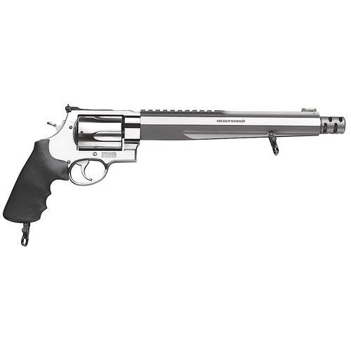 Smith & Wesson 170262 Performance Center 460 XVR with Rail 460 S&W Mag 5rd 10.50" Stainless Steel Black Polymer Grip Smith & Wesson 170262 Performance Center 460 XVR with Rail 460 S&W Mag 5rd 10.50" Stainless Steel Black Polymer Grip