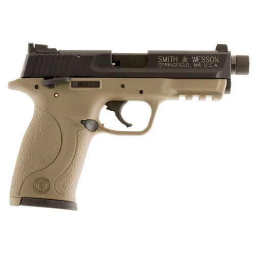 Smith & Wesson 10242 M&P Compact 22 LR 3.60" TB 10+1 Flat Dark Earth Cerakote Black Aluminum Slide Flat Dark Earth Polymer Grip