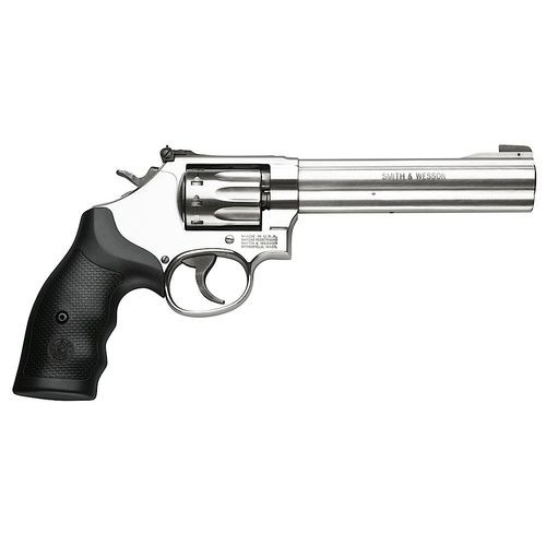 Smith & Wesson 160578 617  22 LR 10rd 6" Stainless Satin Stainless Black Polymer Grip