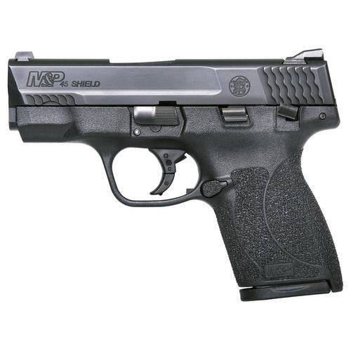 Smith & Wesson 11704 M&P Shield M2.0 *MA Compliant 45 ACP 3.30" 6+1 Matte Black Black Armornite Stainless Steel Slide Black Polymer Grip