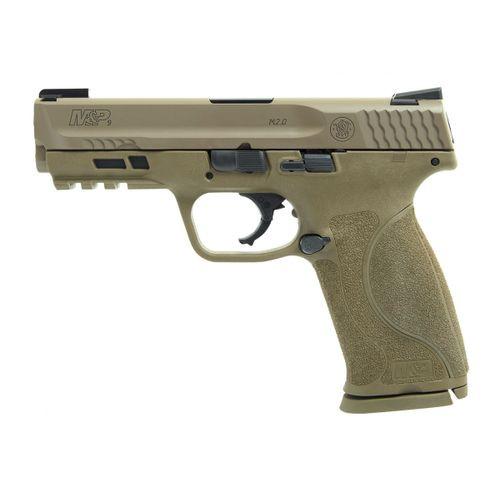 Smith & Wesson 11767 S&W M&P M2.0 9mm 4.25in 17rd FDE NS TRUGLO TFX SIGHTS