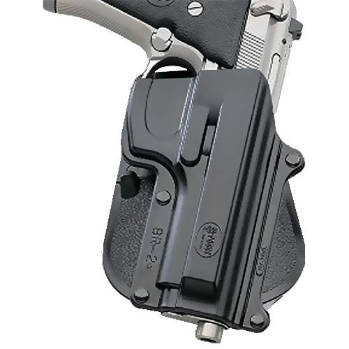 Fobus BR2 Standard Belt Paddle Beretta 92,96 (Except Brigadier, Elite, Vertec) Plastic Black