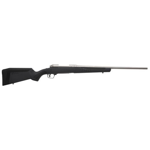 Savage Arms 57056 110 Storm 270 Win 4+1 Cap 22" Matte Stainless Rec/Barrel Matte Gray Fixed AccuStock Stock Left Hand (Full Size) Savage Arms 57056 110 Storm 270 Win 4+1 Cap 22" Matte Stainless Rec/Barrel Matte Gray Fixed AccuStock Stock Left Hand (Full Size)