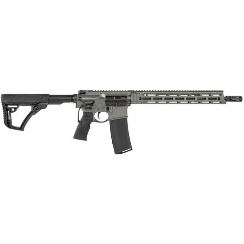 Daniel Defense 0212801219055 DDM4 V7 SLW *CA Compliant 5.56xx45mm NATO 14.50" 10+1 Deep Woods Green Cerakote 6 Position w/SoftTouch Overmolding Stock