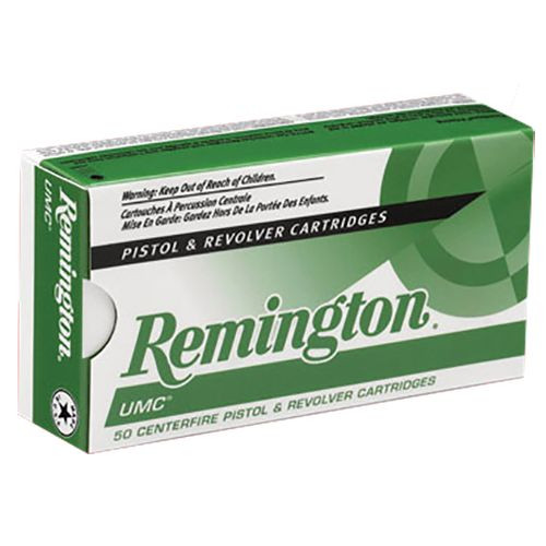 Remington Ammunition 23722 UMC  38 Super +P 130 gr Full Metal Jacket (FMJ) 50 Bx/ 10 Cs