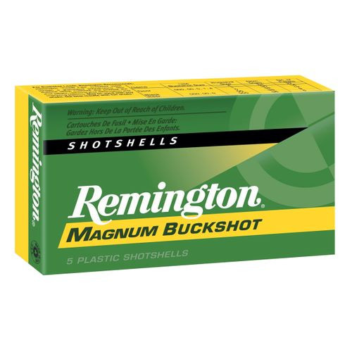 Remington Ammunition 20636 Express Magnum  12 Gauge 3" 15 Pellets 00 Buck Shot 5 Bx/ 50 Cs