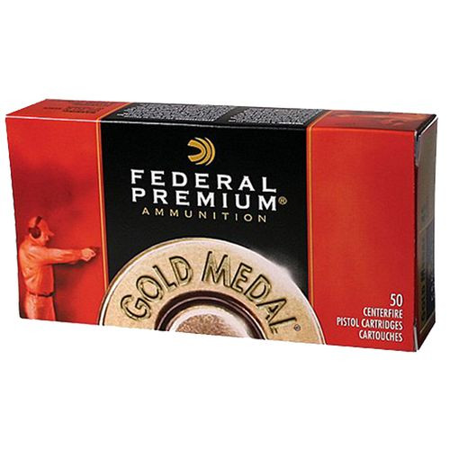 Federal GM38A Gold Medal  38 Special 148 gr Lead Wadcutter (LDWC) 50 Bx/ 20 Cs