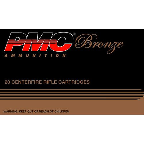 PMC 223A Bronze  223 Rem 55 gr Full Metal Jacket Boat-Tail (FMJBT) 20 Bx/ 50 Cs