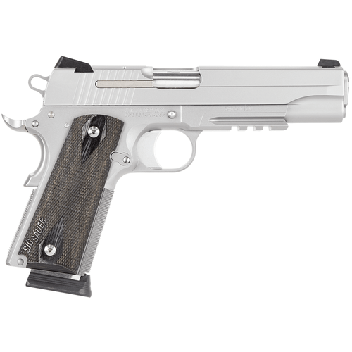 Sig Sauer Stainless 1911 45 ACP 5" Handgun 1911R45SSSCA-798681437146