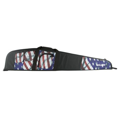 Allen 58748 Victory Rifle Case 48" Victory Stars & Stripes with Black Trim Endura with Lockable Zippers, Foam Padding & Storage Pockets