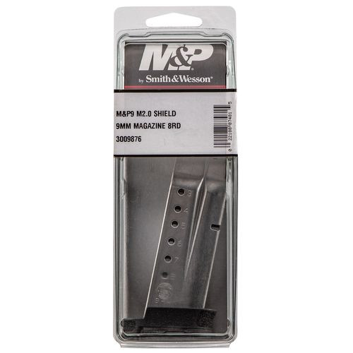 Smith & Wesson 3009876 OEM  9mm Luger S&W M&P Shield M2.0 8rd Blued Detachable