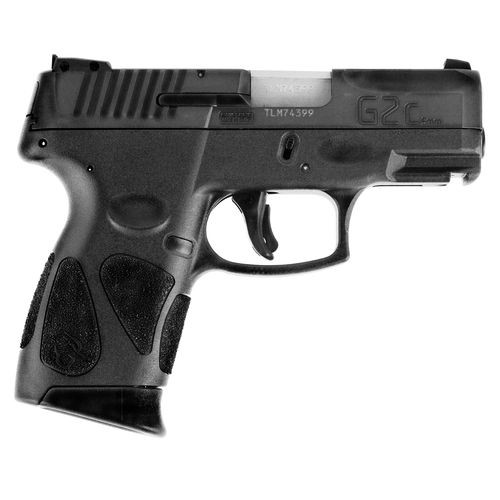 Taurus 1-G2C931-12 G2c  9mm Luger 3.20" 12+1 Black Frame w/Rail Matte Black Steel Slide Black Polymer Grip
