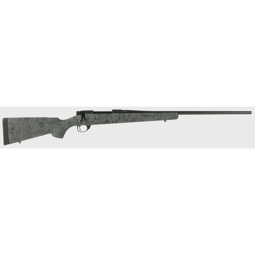 Howa HHS63101 1500  308 Win 5+1 Cap 22" Black Rec/Barrel Gray with Black Webbing Fixed HS Precision Stock Right Hand (Full Size)