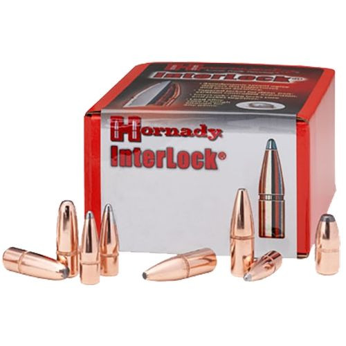 Hornady .22 Caliber .224" Diameter 55 Grain FMJ Boat Tail Cannelured Bullet 100 Count