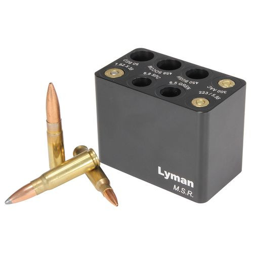 Lyman 7833003 MSR Ammo Checker Block Multi-Caliber