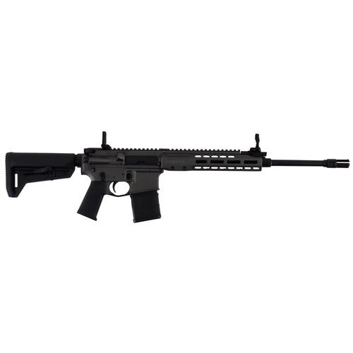 Barrett 17065 REC7 Flyweight 5.56x45mm NATO 16" 30+1 Tungsten Gray Cerakote Black 6 Position Stock Black Polymer Grip