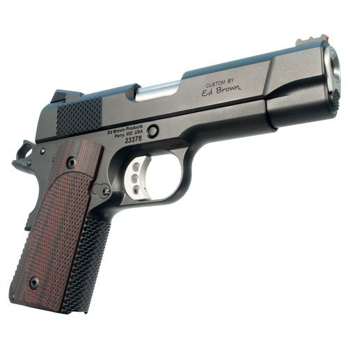 Ed Brown CCO18LW9 CCO LW 9mm Luger 4.25" 8+1 Black Gen4 Aluminum Frame Black Gen4 Stainless Steel Slide with Black VZ Grip