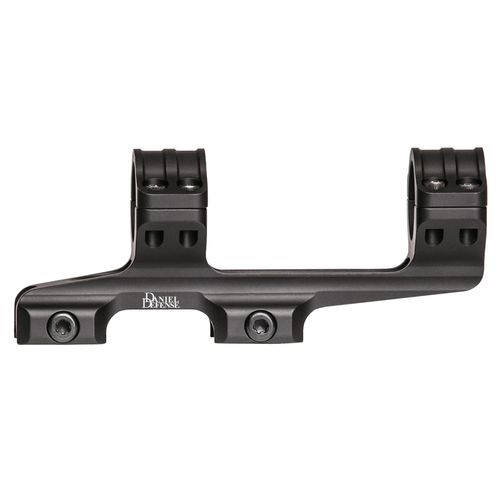 Daniel Defense 0304707276 Mount/Ring Combo  Black Hardcoat Anodized 1" Tube Aluminum AR-Platform