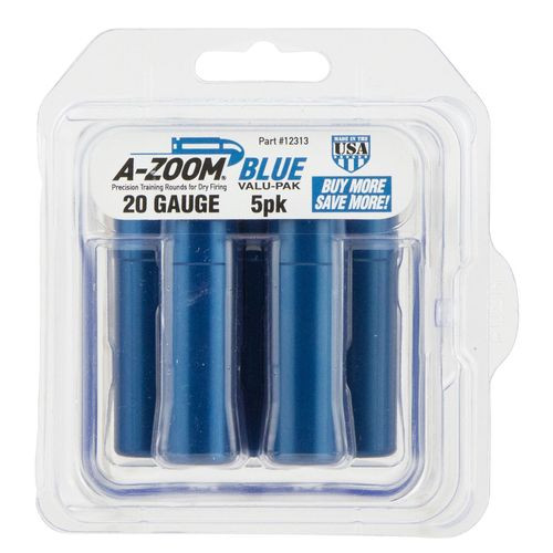 A-Zoom 12313 Shotgun Training Rounds  20 Gauge 5 Pkg.