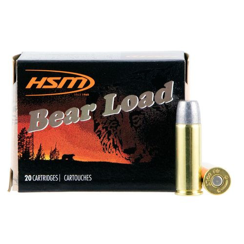 HSM 45C7N20 Bear Load  45 Colt (LC) +P 325 gr Wide Flat Nose (WFN) 20 Bx/ 20 Cs