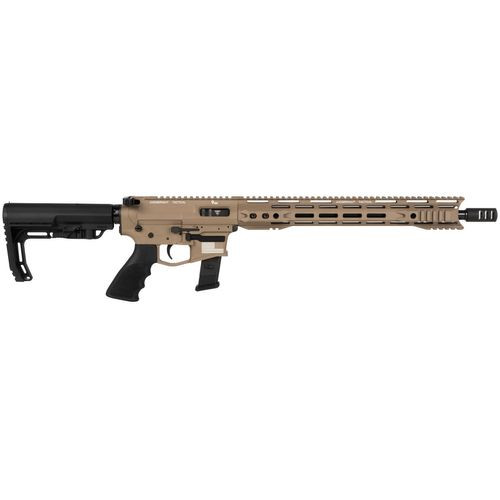 Juggernaut JTR9MM16FDEC JT-15 *CA Compliant 9mm Luger 16" 10+1 Flat Dark Earth Cerakote Black 6 Position MFT Minimalist Stock 15" MLOK