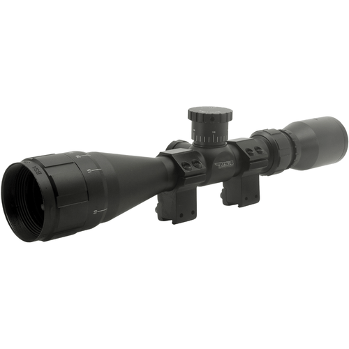 BSA Sweet 22, 4-12x40mm RifleScope, 1" Tube, Front Side View