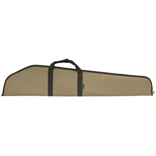 Allen 60446 Durango Rifle Case 46" Tan with Black Trim Endura with Foam Padding, 1.50" Webbed Handles & Lockable Zippers