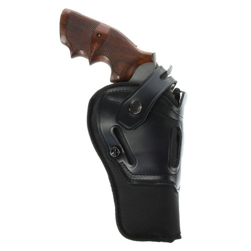 Galco SR83B Switchback  Black Synthetic Holster w/Leather Top Belt S&W X Frame 460 2.75" Ambidextrous Hand