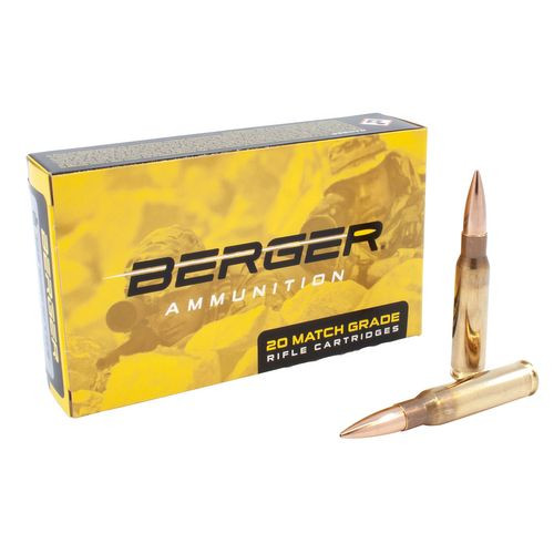 Berger Bullets 60010 Tactical  308 Win 175 gr Open Tip Match (OTM) 20 Bx/ 10 Cs-679459600101