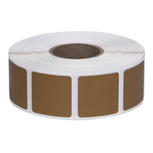 ACTION TARGET INC PAST-CB Square Target Pasters  7/8" 1000 Per Roll Cardboard