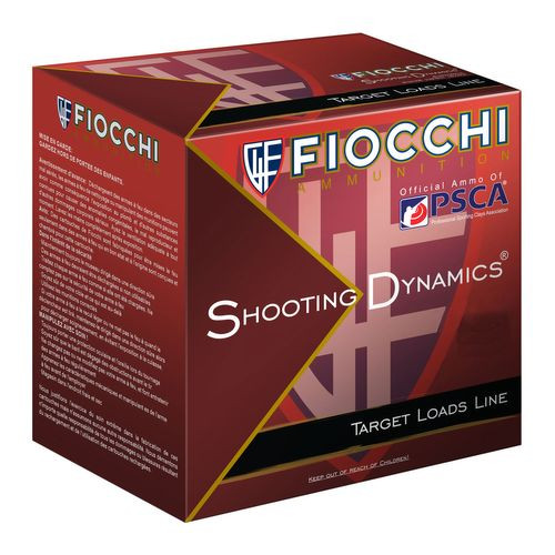 Fiocchi 12SD18L9 Shooting Dynamics Target Load 12 Gauge 2.75" 1 1/8 oz 9 Shot 25 Bx/ 10 Cs