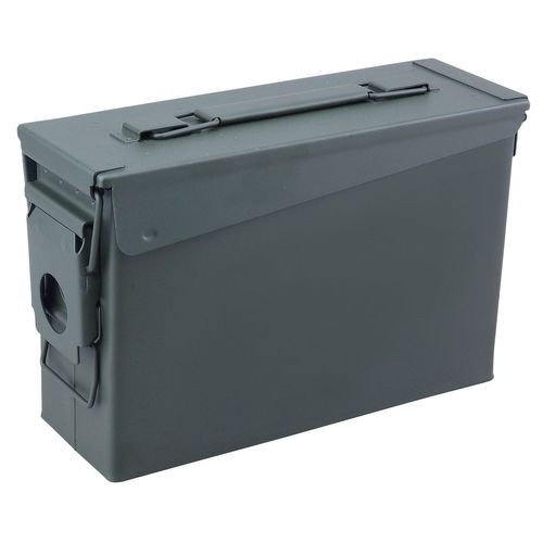 Reliant 10104 Ammo Can  30 Cal Green Metal 10.87" x 3.75" x 7" (Empty Can)