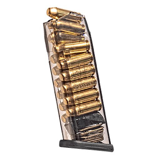 ETS Group GLK-20 Pistol Mags  Clear Detachable 15rd for 10mm Auto Glock 29,40,20