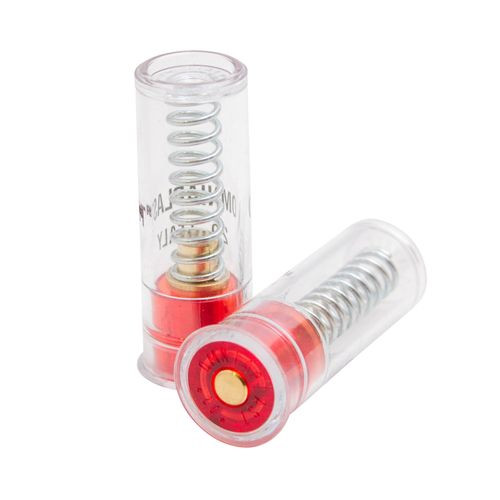 Carlson's Choke Tubes Snap Cap Spring Loaded Striking 20 Gauge Plastic/Metal Base - 2 Pack, Bullet View.