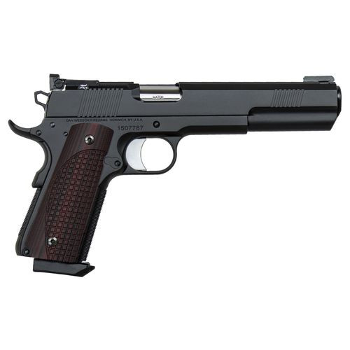 Dan Wesson 01840 Bruin  10mm Auto 6.03" 8+1 Black Black Duty Stainless Steel Slide Brown G10 Grip