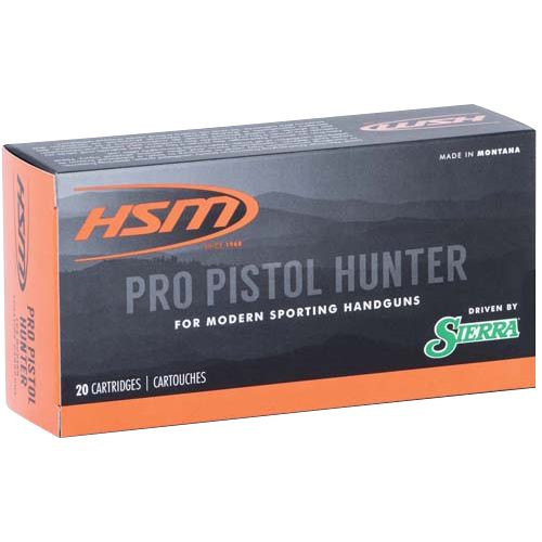 HSM 460SW5N Pro Pistol  460 S&W Mag 300 gr Jacketed Soft Point (JSP) 20 Bx/ 20 Cs